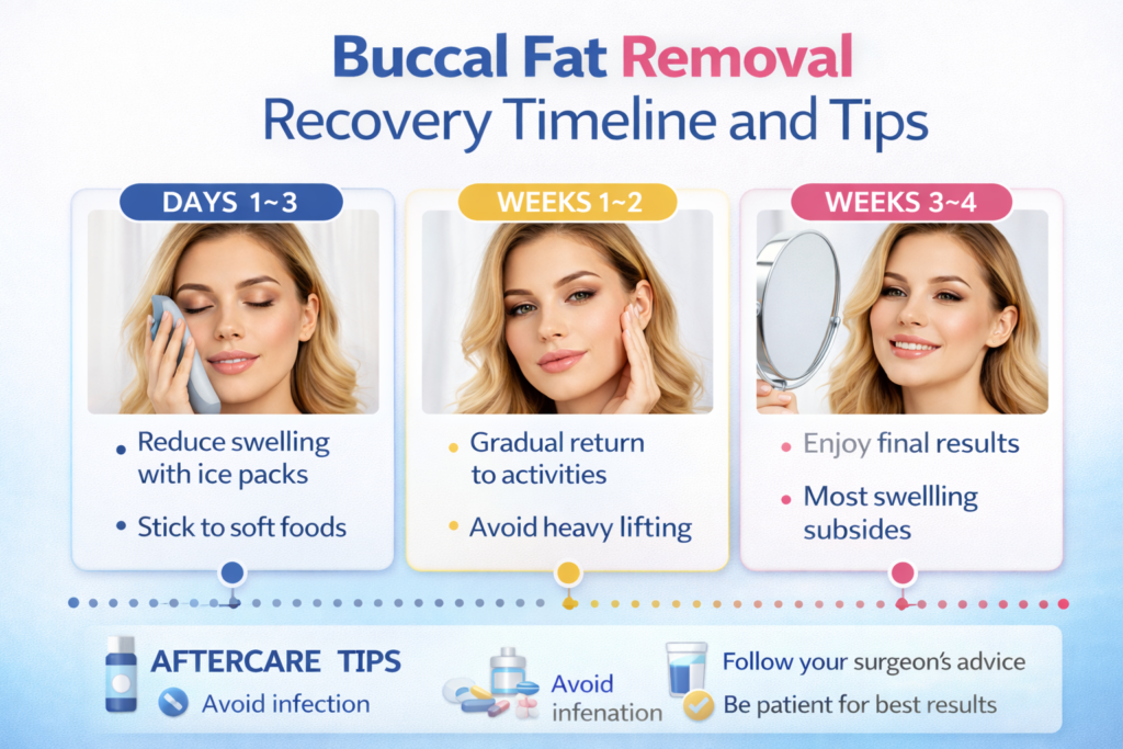 buccal fat removal before and after results
